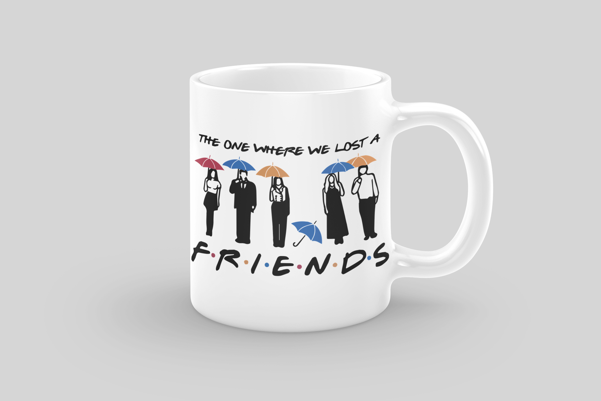 The One Where We All Lost A Friend Ceramic Mug from 3D TRIBE